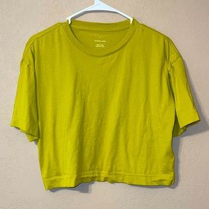 Everlane Medium boxy cropped T shirt